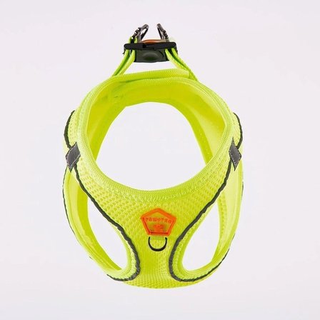 Pawstar Neon Yellow- Neon Sarı Airmesh Köpek Göğüs Tasması