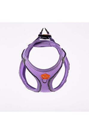 Pawstar Lila Air-mesh Göğüs Tasması Kedi Köpek Göğüs Tasması Medium