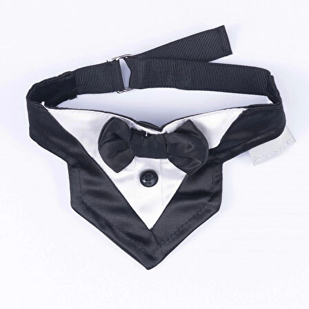 Pawstar Siyah Smokin Kedi/Köpek Fuları