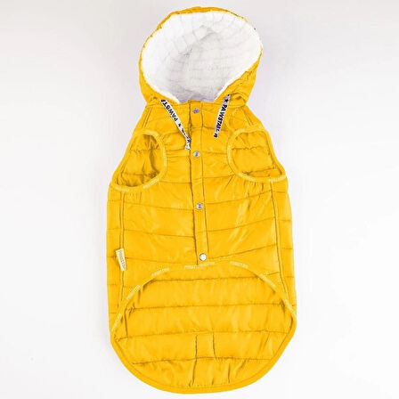 Pawstar Railway Sarı Su İtici Orta-Büyük Irk Köpek Yelek Yağmurluk