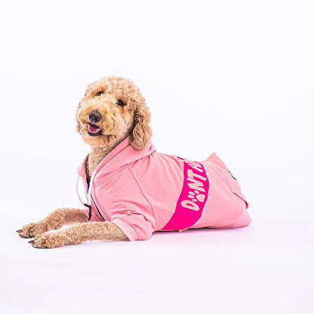 Pawstar Pembe Angry Orta-Büyük Irk Köpek Fermuarlı Sweatshirt