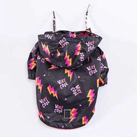 Pawstar Cool Polarlı Su Geçirmez Küçük Irk Köpek Yağmurluğu