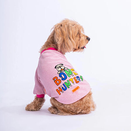 Pawstar Pembe Bone Hunter Küçük Irk Köpek Sweatshirtü