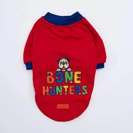 Pawstar Kırmızı Bone Hunter Küçük Irk Köpek Sweatshirtü