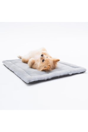 Pawstar Lüx Pet Mat Kedi Köpek Yatağı Yıkanabilir Antrasit 50-70cm