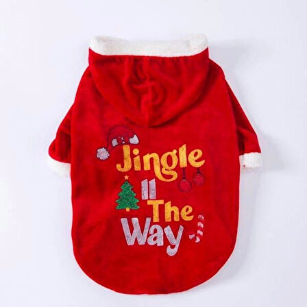 Pawstar Jingle Küçük Köpek Yılbaşı Sweatshirtü