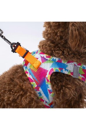 Pawstar Air Mesh Harness Göğüs Tasması A26 Mosaic 3XSmall