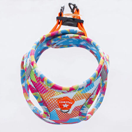 Pawstar Air-Mesh Mosaic Köpek Göğüs Tasması