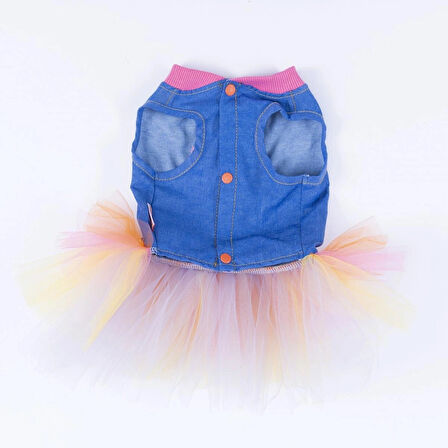 Pawstar Ice Cream Tütülü Kedi ve Küçük Irk Köpek Elbisesi