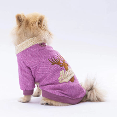 Pawstar Pembe Alaska Esnek, Küçük Irk Köpek Trikosu