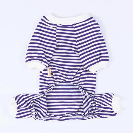 Pawstar Mor Just More Küçük Irk Köpek Penye Tulum Pijama