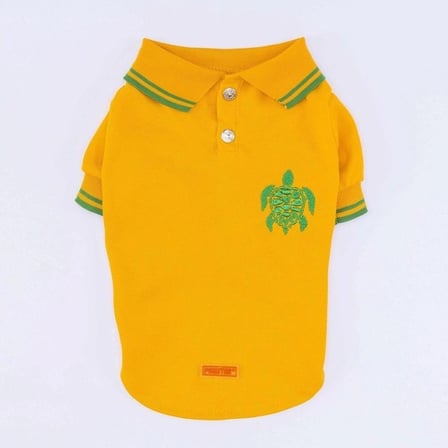 PawStar Sarı Marine Polo Yaka T-Shirt