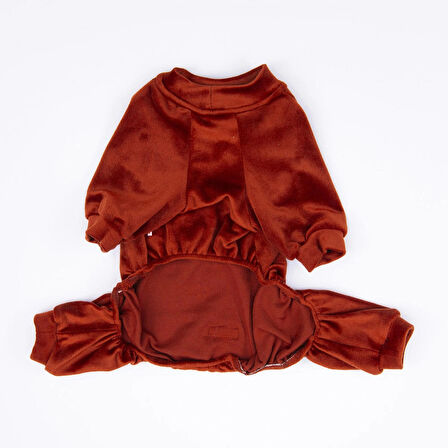 Pawstar Kiremit Bonjour Kadife Küçük Irk Köpek Tulumu