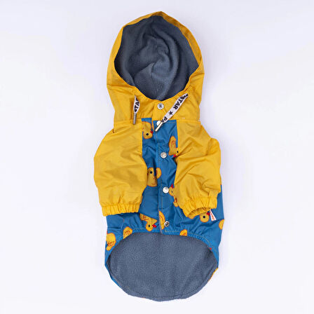 Pawstar Pekin Polarlı Su Geçirmez Küçük Irk Köpek Yağmurluğu