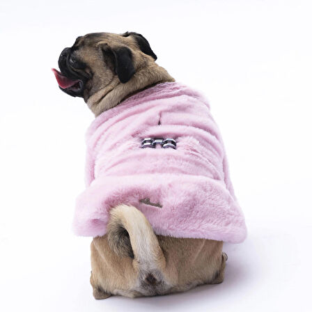 Pawstar Pembe Paris Küçük Irk Köpek Ceketi