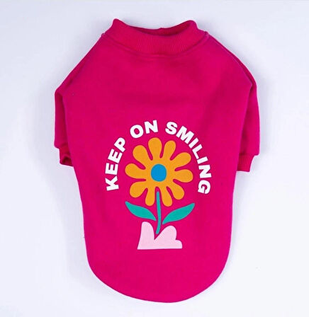 Pawstar Pembe Lahti Polarlı Küçük Irk Köpek Sweatshirtü