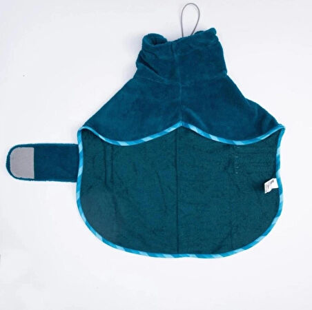 Pawstar Mavi Bogota Orta-Büyük Irk Su Emici Köpek Bornozu