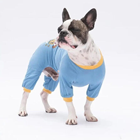 Pawstar Paw-some Küçük Irk Köpek Penye Tulum Pijama