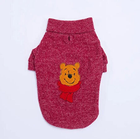 Pawstar Bordo Pooh's Ashdown Winnie Küçük Irk Köpek Kazağı