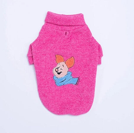 Pawstar Fuşya Pooh's Ashdown Piglet Orta ve Büyük Irk Köpek Kazağı