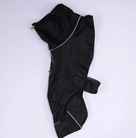 Pawstar Siyah Colombia Prime Su Geçirmez Orta-Büyük Irk Köpek Pratik Yağmurluk