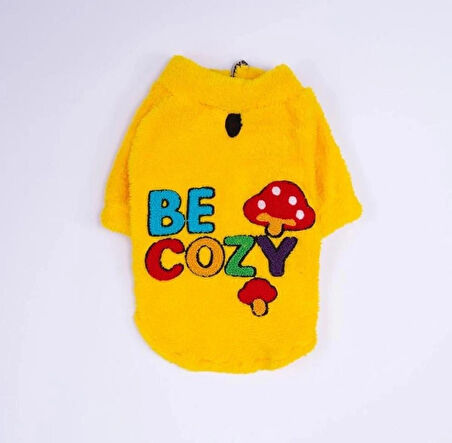 Pawstar Sarı Porto Cozy Orta-Büyük Irk Köpek Pofuduk Sweatshirt