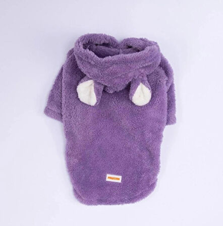 Pawstar Lila LuccaTeddy Orta-Büyük Irk Köpek Pofuduk Hoodie Sweatshirt