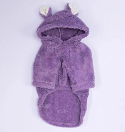 Pawstar Lila LuccaTeddy Orta-Büyük Irk Köpek Pofuduk Hoodie Sweatshirt