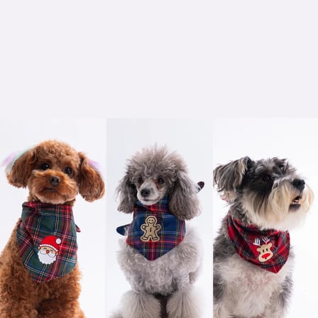 Pawstar Lüx Küçük Köpek Yılbaş Fuları 1No(25-33cm) 1TANE