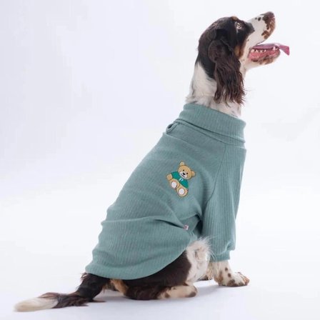 Pawstar Yeşil Teddywood Orta-Büyük Irk Köpek Sweatshirtü