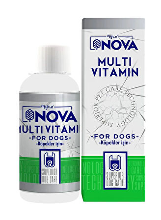 Nova Köpekler için likit multivitamin 100ml