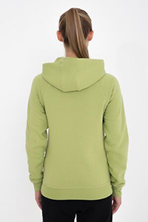 Irmak Kapüşonlu Kanguru Cep Detaylı Örme Sweatshirt