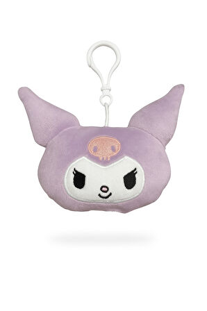 Charm Kuromi Peluş Anahtarlık Mor