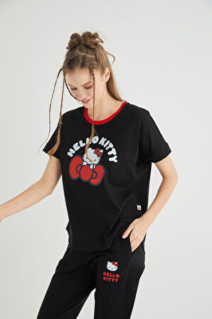 Lisanslı Baskılı Tişört Regular Fit