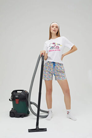 Lisanslı Baskılı Kısa Şortlu Pijama Takımı