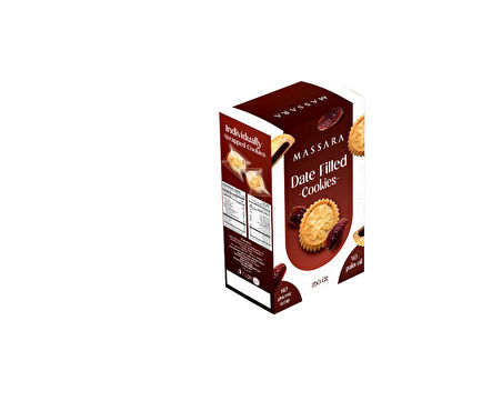 Massara Hurma Dolgulu Tekli Sargılı Kurabiye 250 gr