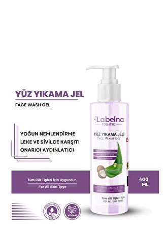 C Vitaminli Akne Ve Siyah Nokta Karşıtı, Arındırıcı Ve Tazeleyici Yüz Temizleme Jeli 400 Ml