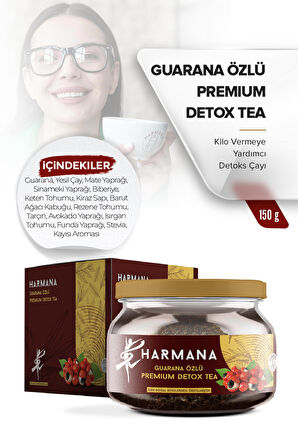 Guarana Özlü Premium Detox Tea 2 Aylık Kullanım 150 Gr