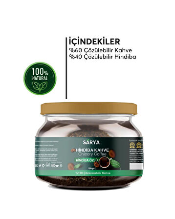 SARYA Hindiba Kahvesi Detox Kahve 1 Aylık - (60 KULLANIM) Net 150gr