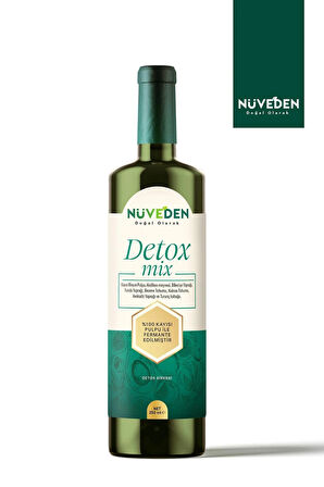 NÜVEDEN Detox Sirkesi Prebiyotik Ödem Atmaya Ve Kilo Vermeye Yardımcı 250 ml