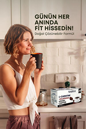 3X Form L-Carnitine, Guarana ve Hindiba Şase Coffee