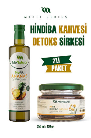MeFit Hindiba Kahvesi & Ananas Detoks Sirkesi 2'li Paket