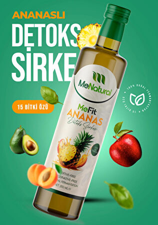 MeFit Ananaslı Detoks Sirkesi - 250 ml - Ananas Detox Sirkesi