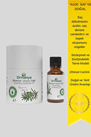 BİBERİYE DİSTİLASYON UÇUCU YAĞI 5 ML - %100 SAF ve DOĞAL 