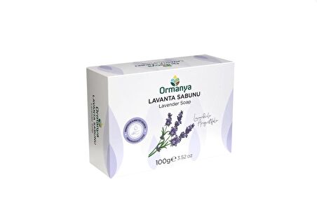 LAVANTALI KATI SABUN 100 GR (KOSTİKSİZDİR)