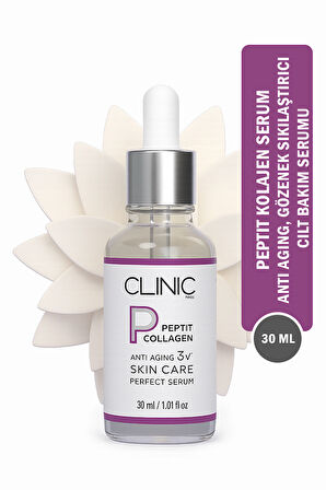 Peptit Kolajen Serum – Anti Aging, Gözenek Sıkılaştırıcı, Cilt Bakım Serumu 30 ml