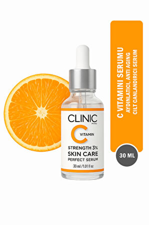 C Vitamini Serumu – Aydınlatıcı, Anti Aging, Cilt Canlandırıcı Serum 30 ml