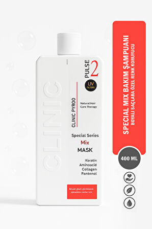 Boyalı Saçlara Özel Renk Koruyucu - Special Mix Bakım Şampuanı - No:2- 400 ml