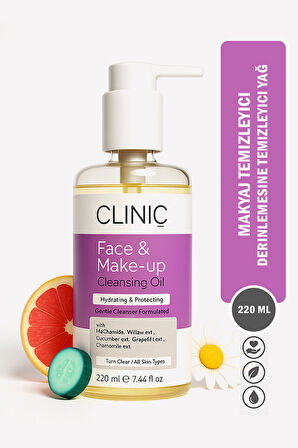 Makyaj Temizleyici - Derinlemesine Temizleyici Yağ - 220 ml