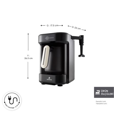 Karaca Hatır Barista Latte ve Türk Kahve Makinesi Soft Cream